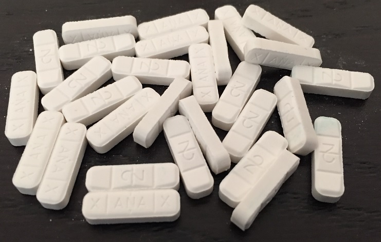 Xanax 2mg Bars Alprazolam x 250