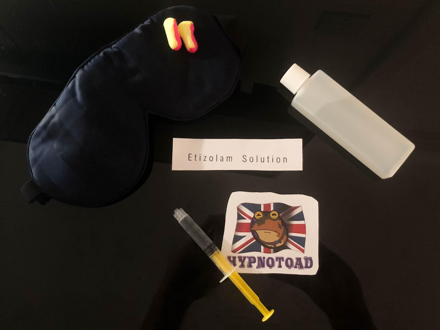 Etizolam Solution (10mg/ml) Oral and Vapable (UK)