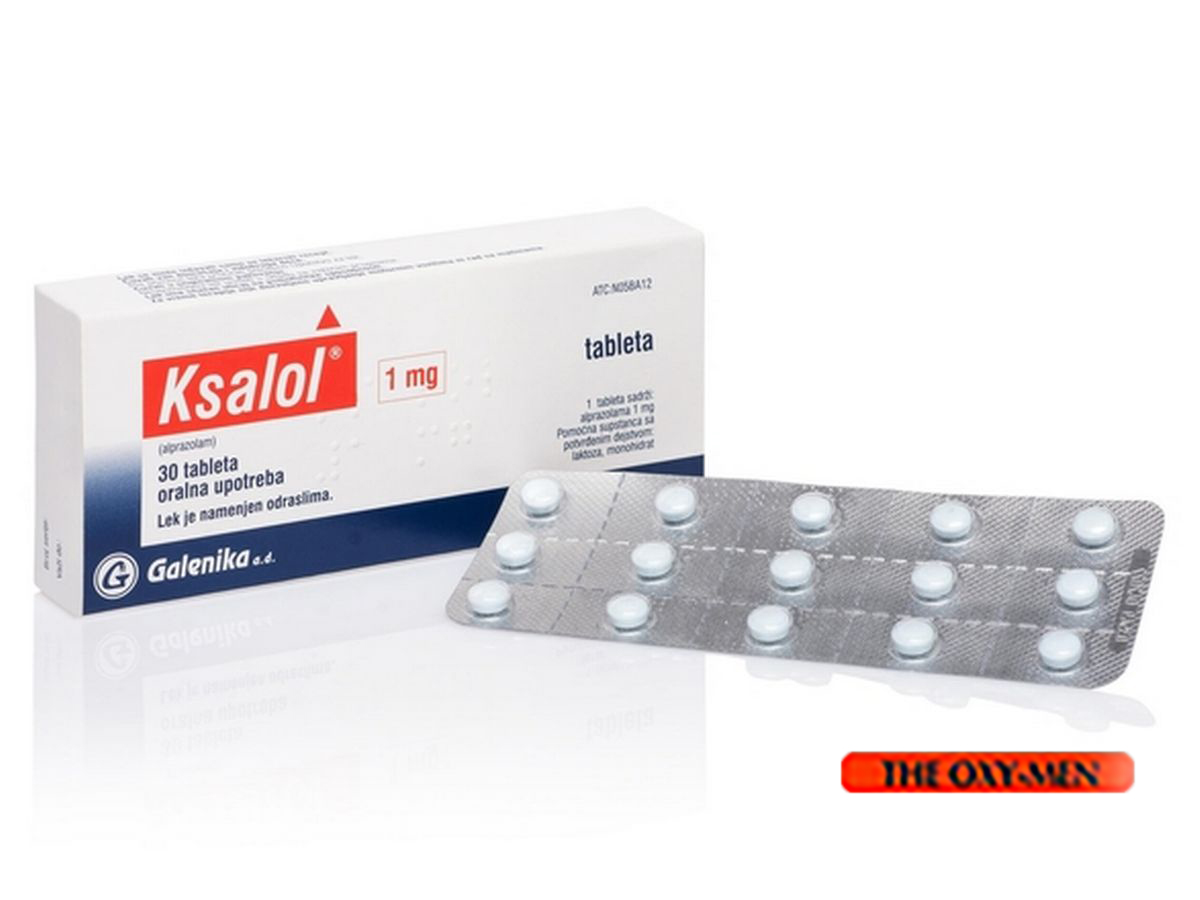 Ksalol Xanax 1mg (Alprazolam)