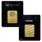 !! Carded Items !! 1 Ounce Gold Bar - Perth Mint Australia - in Assay - no counterfeit