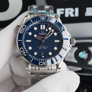 omega seamaster 300 white enamel blue