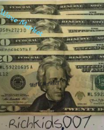 150 x 20 usd quality counterfeit usd bills