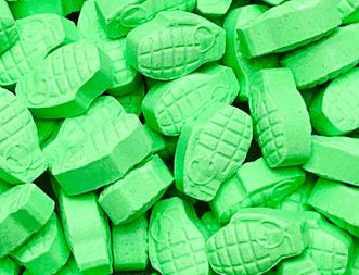 250 X Green Grenade 210mg MDMA XTC pills