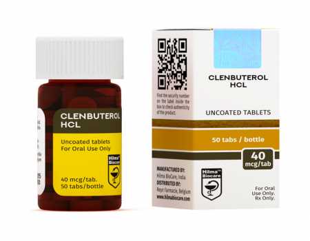 Clenbuterol / Clen 40mcg/tab 50tab Hilma Biocare