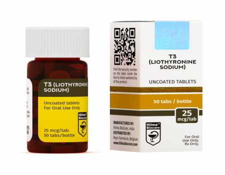 T3 / Liothyronine Cytomel 25mcg/tab 50tab Hilma Biocare