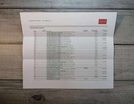 HQ USA ANY BANK BANK STATEMENT SCAN OR PHOTO (33 EACH PAGE)