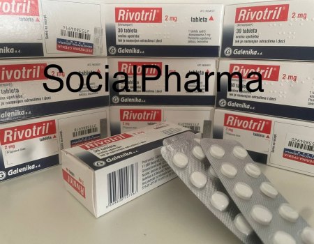 Rivotril 2mg 30tabs clonazepam