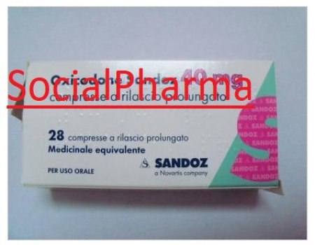 Sandoz oxycodone 40mg 30 tab