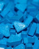 200 x XTC BLUE EA-SPORTS x 300MG MDMA x HARD PRESS