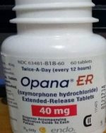 Opana 40mg Pharma grade G74