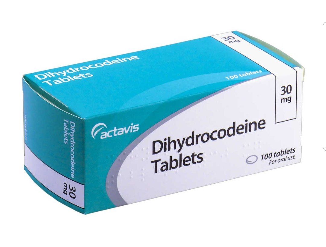 Dihydrocodeine DHC 30mg 100 tabs PHARMA