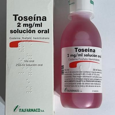 Toseina 250ml Codeine phosphate hemihydrate
