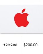 Apple Gift Card 200USD Balance