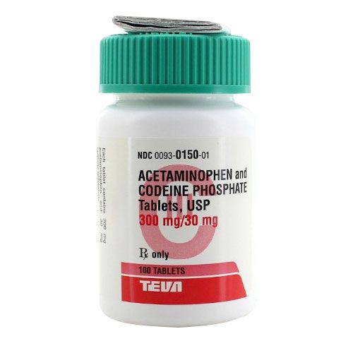 Buy Codeine 300 mg/30mg Online - 60 Pills