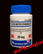 APOTEX – RITALIN 20MG - 100 TABLETS