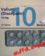 Valium 10mg (Diazepam) – 30 pills