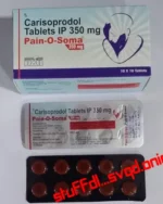 Soma 350mg (carisoprodol) x 100 pills pack