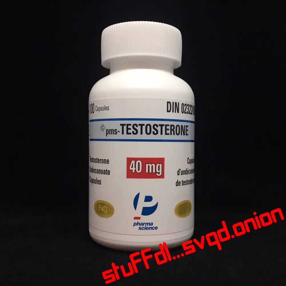 PMS – TESTOSTERONE CAPSULES 40MG - 100 CAPSULES