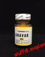 PHARMA TECH LABS – ANAVAR 20MG - 50 CAPSULES