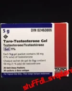 TARO – ANDROGEL CREAM (TESTOSTERONE CREAM)