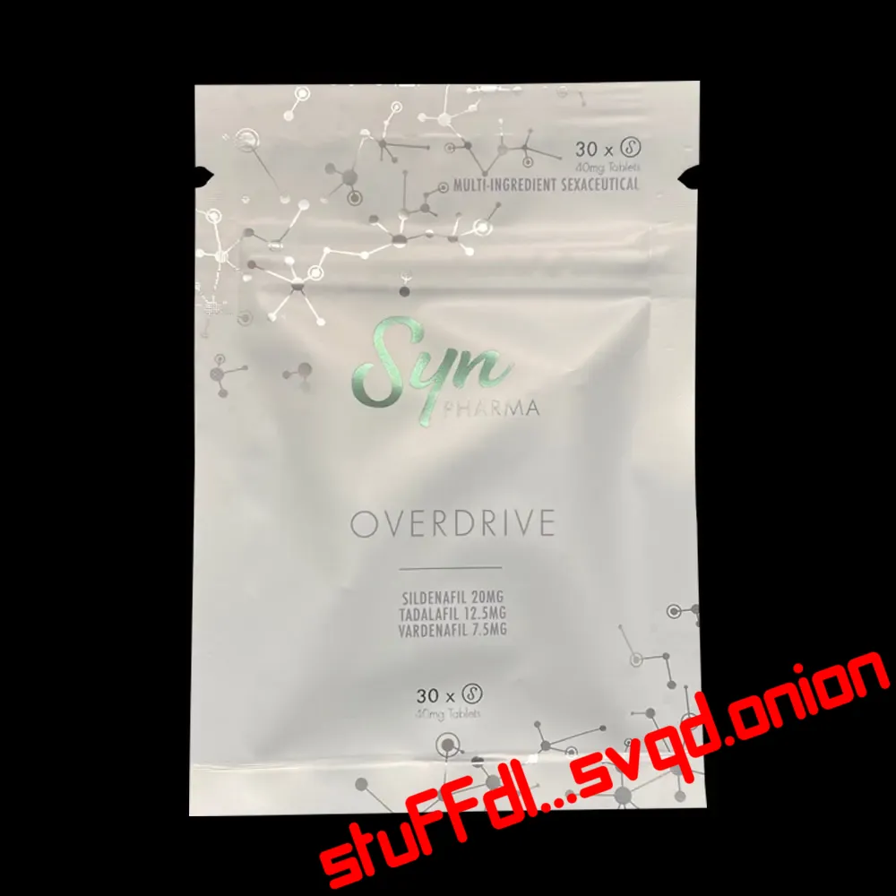 SYN PHARMA – OVERDRIVE 40MG (HARD ON BLEND) -30 TABLETS