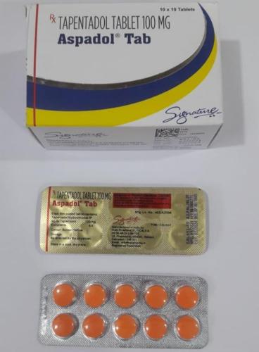 Tapentadol Aspadol 100mg x 50/100/200/400 Tablets