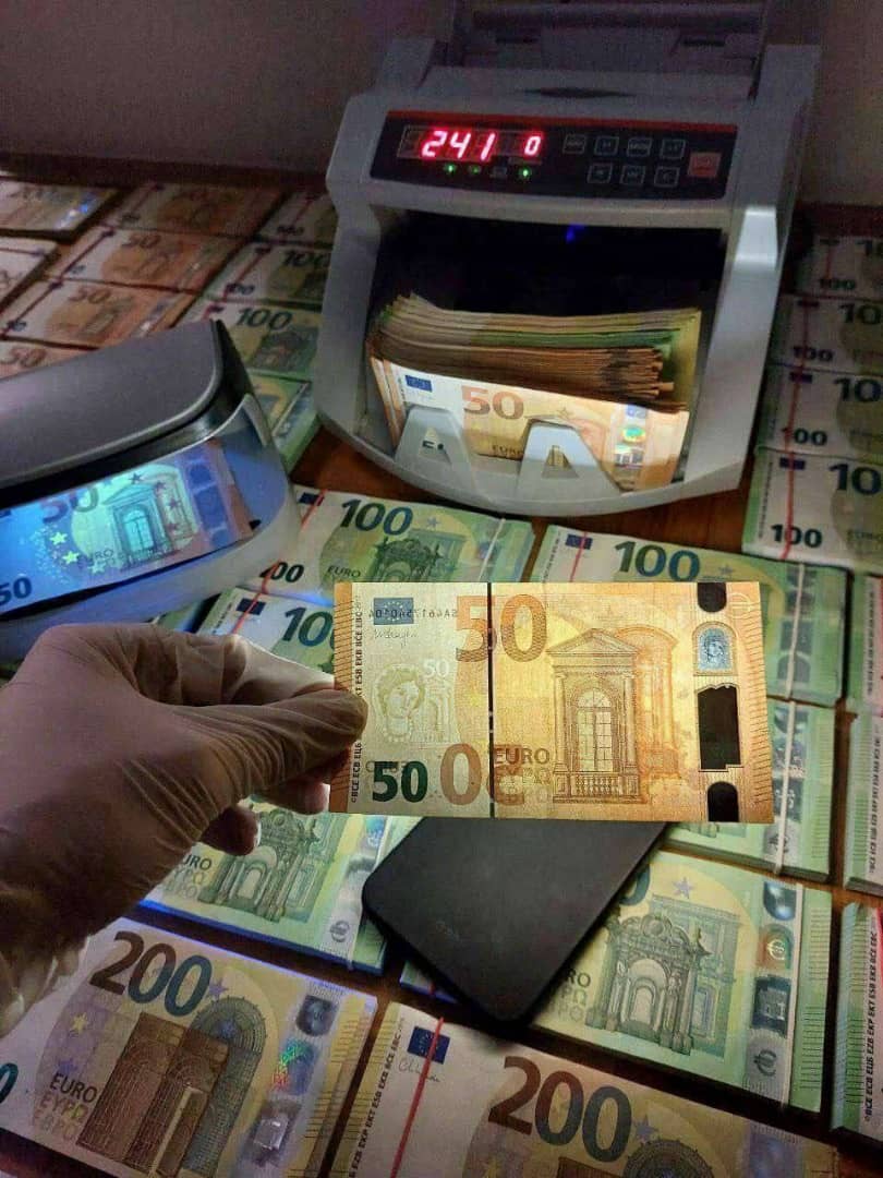 Undetectable Fake Euro Bank Notes - 5000