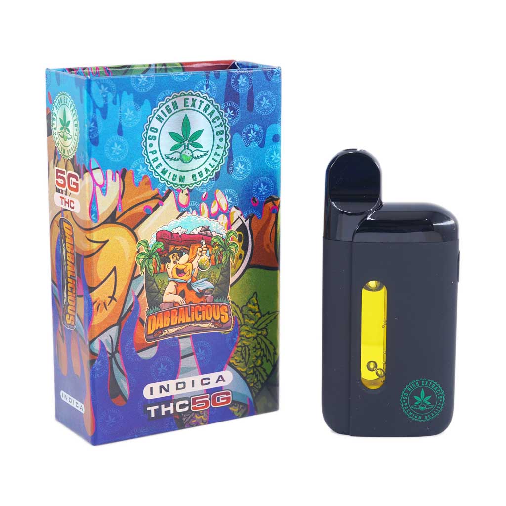 So High Extracts 5G Disposable Pen – Dabbalicious (INDICA)