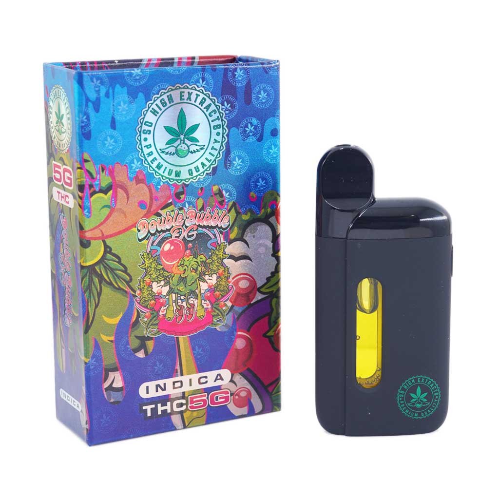So High Extracts Disposable Pen – Double Bubble OG 5ML (INDICA)