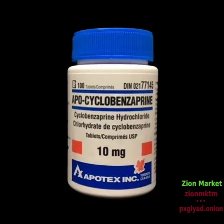 APOTEX – CYCLOBENZAPRINE 10MG (MUSCLE RELAXER) - 100 TABLETS