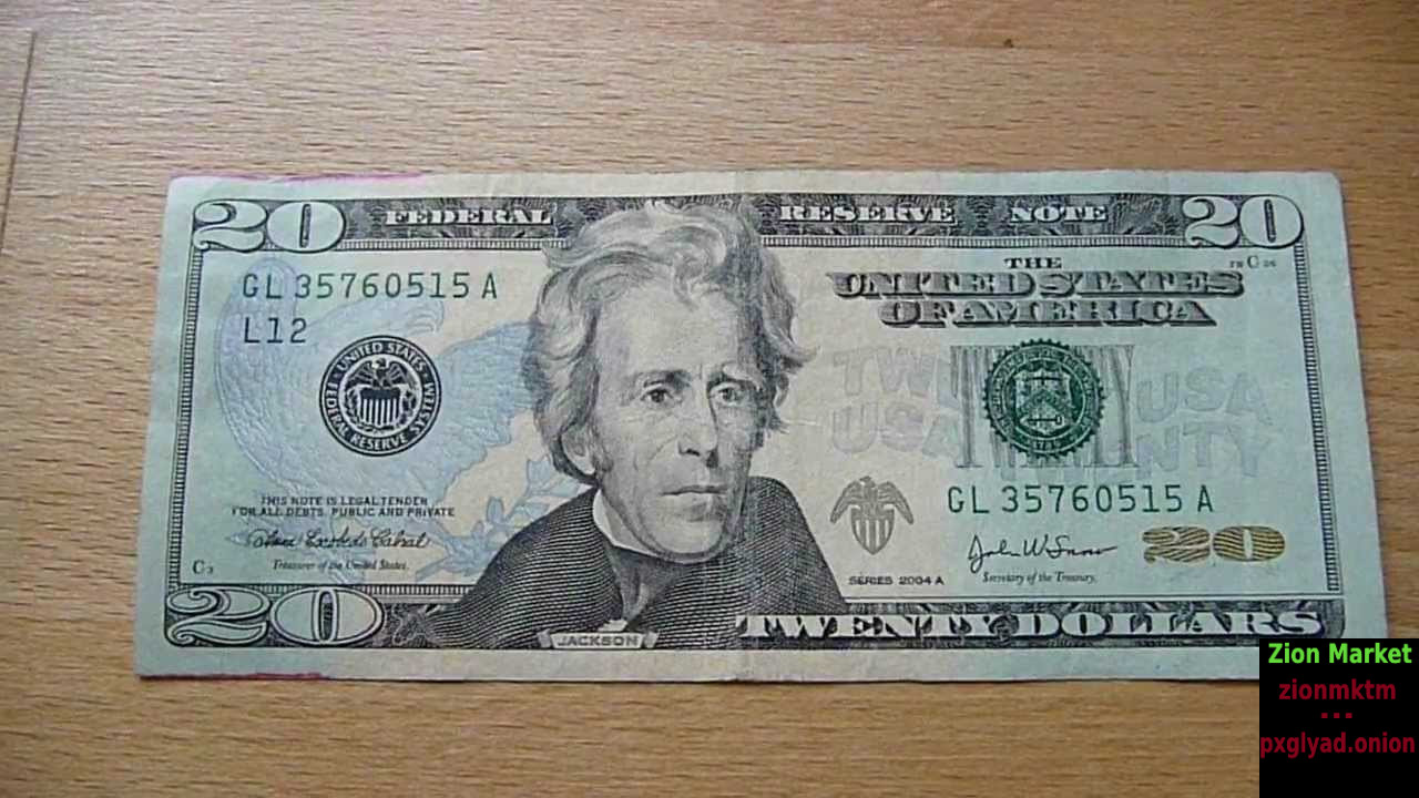 Buy Fake $20 USD banknotes x 30