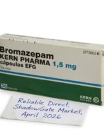 Bromazepam sublingual tablet